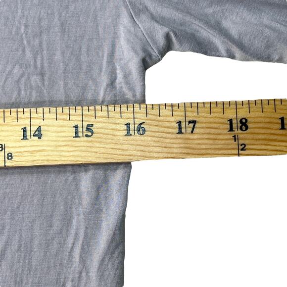 Classic Fashion Collection Tunic Asymmetrical Three Quarter Sleeves Large Purple - Picture 6 of 10